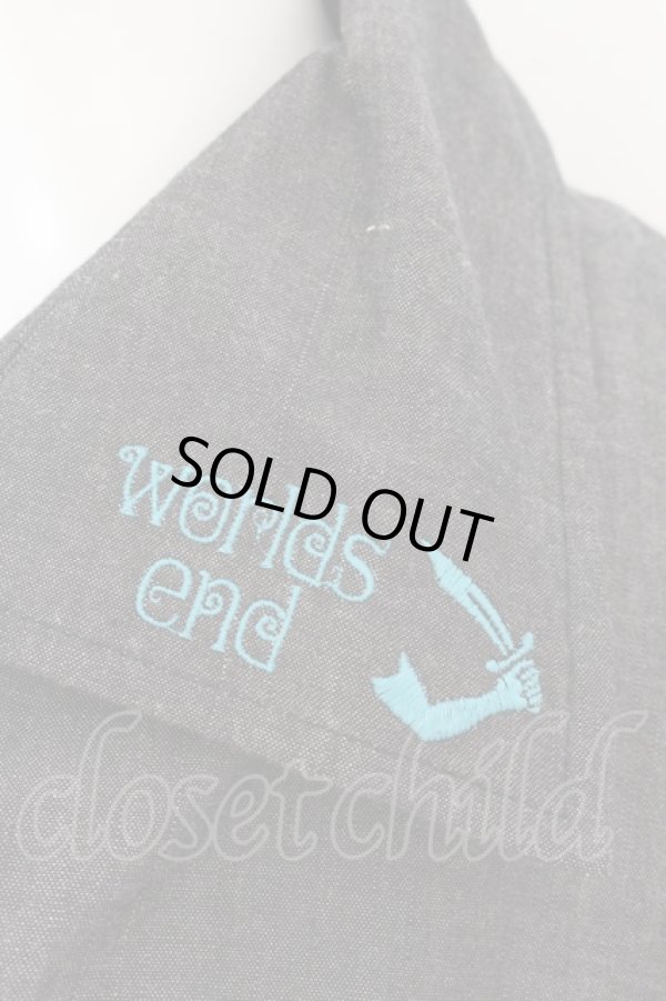 画像2: Worlds End 中古 //CHAOSシャツ 2 グレー  O-24-07-14-021-bl-YM-OS (2)