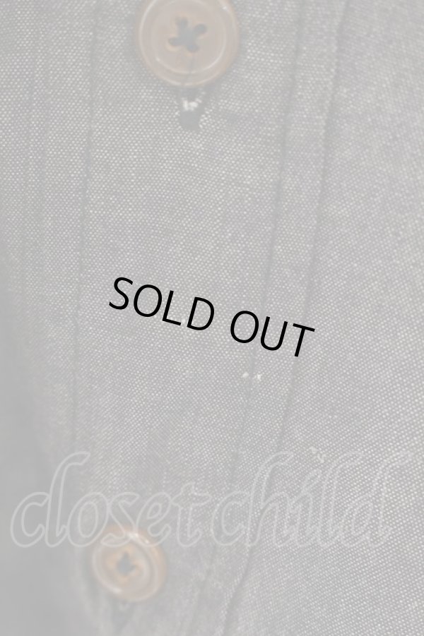 画像4: Worlds End 中古 //CHAOSシャツ 2 グレー  O-24-07-14-021-bl-YM-OS (4)