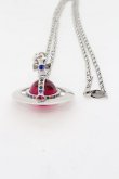 画像3: ヴィヴィアンウエストウッド 中古 / NEW SMALL ORB PENDANT-ROSE RED EDITION  ローズレッド  O-24-07-14-033-ac-YM-OS (3)