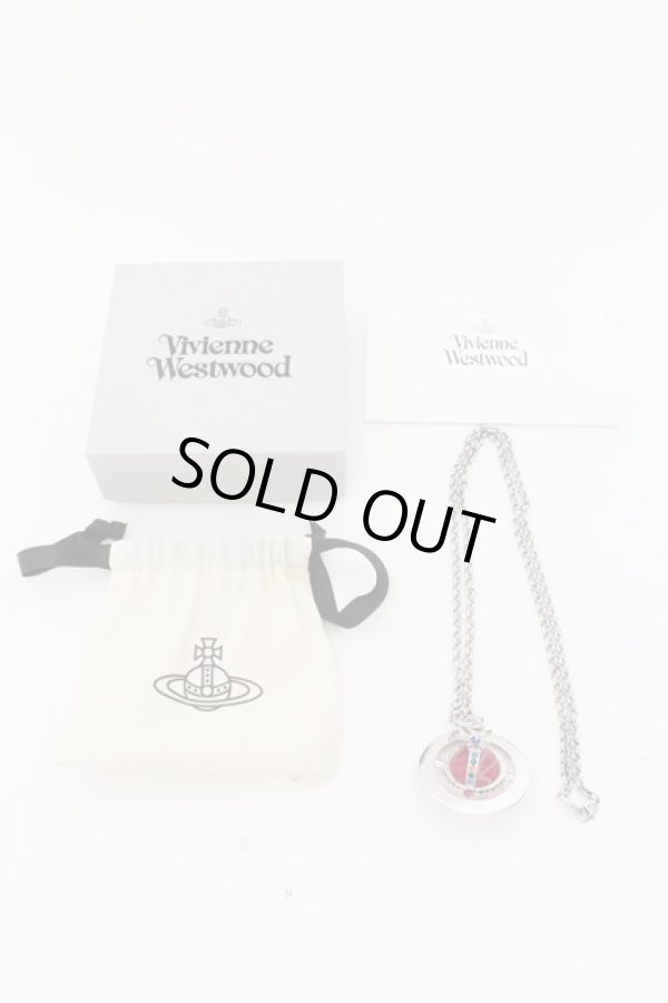 画像6: ヴィヴィアンウエストウッド 中古 / NEW SMALL ORB PENDANT-ROSE RED EDITION  ローズレッド  O-24-07-14-033-ac-YM-OS (6)
