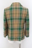 画像3: ヴィヴィアンウエストウッド 中古 / タータンチェックジャケット 2 ベージュ系×グリーン  O-24-07-21-007-jc-IG-OS (3)