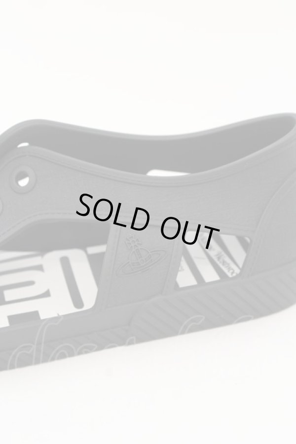 画像4: ヴィヴィアンウエストウッド×Melissa / BRIGHTON スニーカー JPN22 ブラック  O-24-07-28-020-sh-IG-ZH (4)