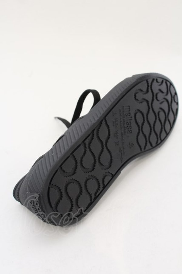 画像6: ヴィヴィアンウエストウッド×Melissa / BRIGHTON スニーカー JPN22 ブラック  O-24-07-28-020-sh-IG-ZH (6)