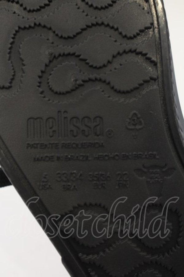 画像7: ヴィヴィアンウエストウッド×Melissa / BRIGHTON スニーカー JPN22 ブラック  O-24-07-28-020-sh-IG-ZH (7)