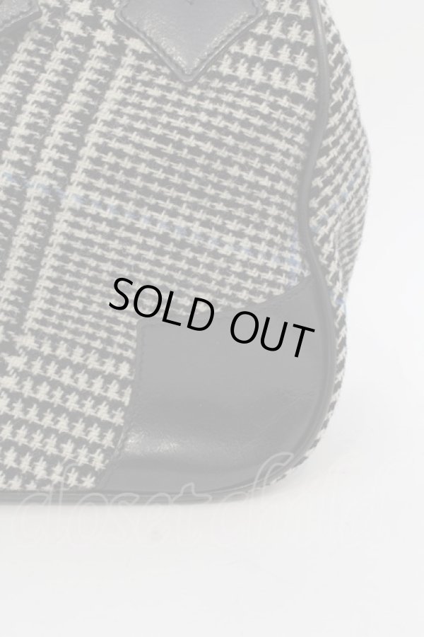 画像4: ヴィヴィアンウエストウッド 中古 / エナメルオーブツイードハンドバッグ  ブラック  O-24-07-28-001-ba-YM-OS (4)