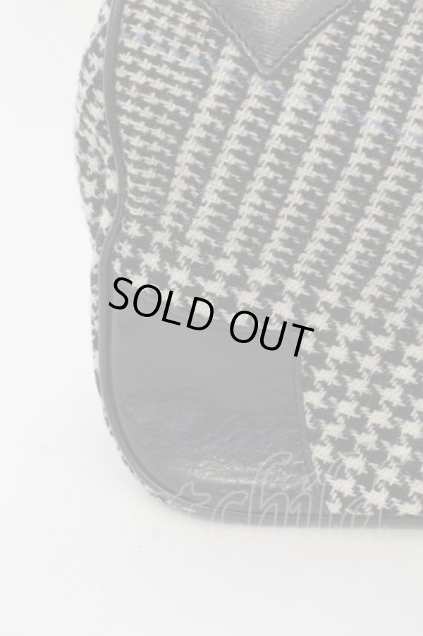 画像5: ヴィヴィアンウエストウッド 中古 / エナメルオーブツイードハンドバッグ  ブラック  O-24-07-28-001-ba-YM-OS (5)