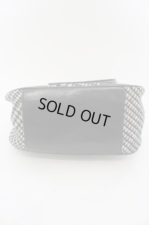 画像6: ヴィヴィアンウエストウッド 中古 / エナメルオーブツイードハンドバッグ  ブラック  O-24-07-28-001-ba-YM-OS (6)