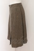 画像2: ヴィヴィアンウエストウッド 中古 / ドッグトゥースプリーツキュロット 02 ブラウン  O-24-08-11-025-pa-YM-ZY (2)