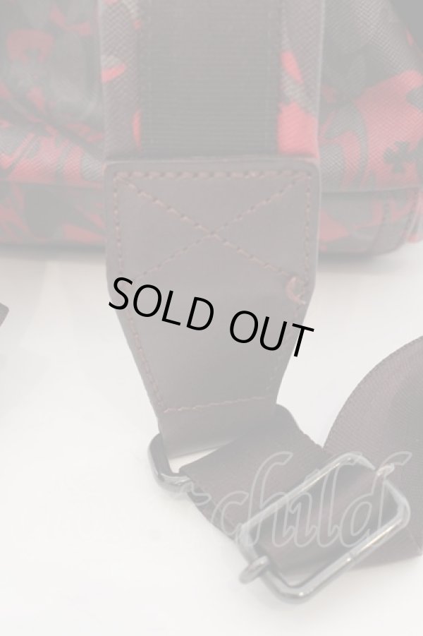 画像4: ヴィヴィアンウエストウッド 中古 / CHEQUAR ORB リュックM  レッド  O-24-08-11-029-ba-YM-OS (4)