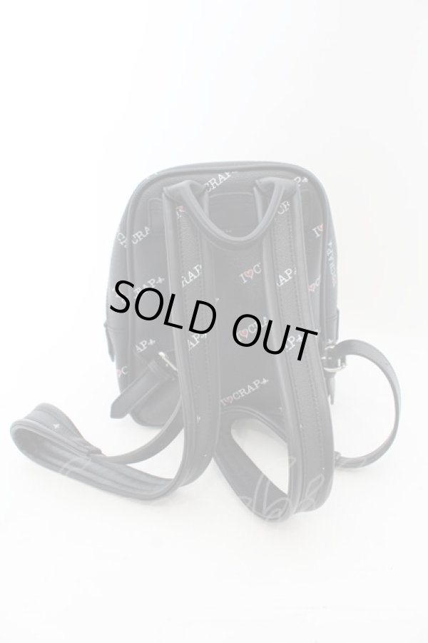 画像4: ヴィヴィアンウエストウッド 中古 / I CRAP ANNIE MINI BACKPACK  ブラック  O-24-08-11-030-ba-YM-ZH (4)