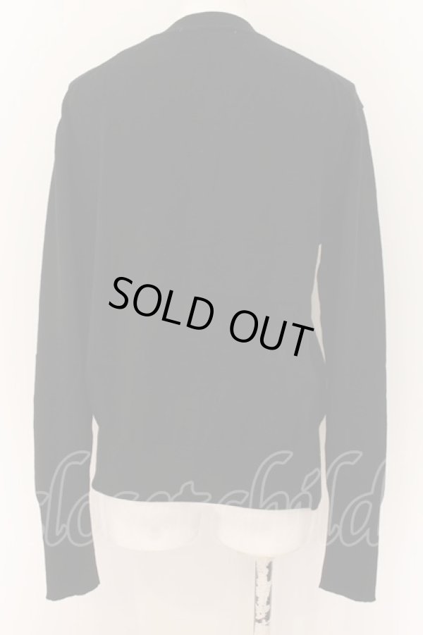 画像4: ヴィヴィアンウエストウッド 中古 / カラーオーブ刺繍カーディガン M ブラック  O-24-08-11-009-to-YM-OS (4)