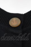 画像2: ヴィヴィアンウエストウッド 中古 / カラーオーブ刺繍カーディガン M ブラック  O-24-08-11-010-to-YM-OS (2)
