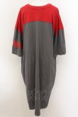 画像4: ヴィヴィアンウエストウッド 中古 / VERSITY ORBカレッジワンピース 00 グレー×レッド  O-24-08-18-005-op-IG-ZH (4)