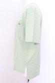 画像3: ヴィヴィアンウエストウッド 中古 / オーガニック天竺ONEPOINTORBポケットTシャツ 02 ミント  O-24-08-25-006-ts-IG-OS (3)