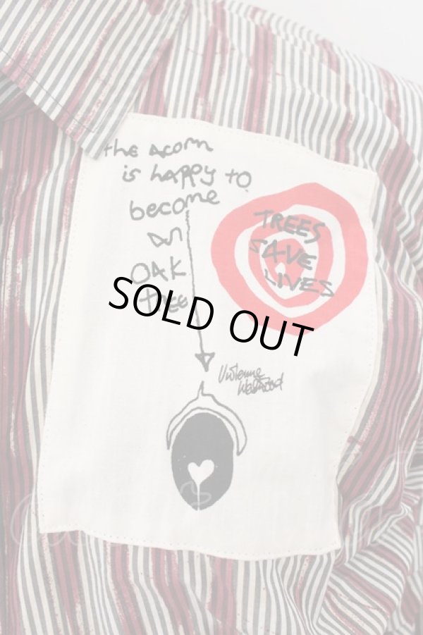 画像2: ANGLOMANIA 中古 / アナーキーシャツワンピース 38 マルチ  O-24-09-08-018-bl-YM-OS (2)