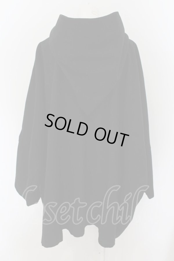 画像4: ヴィヴィアンウエストウッド 中古 / 魔女フードダッフルポンチョ 2 ブラック  O-24-09-08-025-co-YM-OS (4)