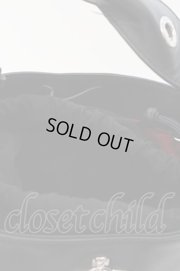 画像5: ヴィヴィアンウエストウッド 中古 / PUNK 2WAY ハンドバッグ  ブラック  O-24-09-08-034-ba-IG-OS (5)