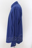 画像4: ヴィヴィアンウエストウッド 中古 / カラーオーブ刺繍シャツ 52 ブルー  O-24-09-08-009-bl-YM-OS (4)