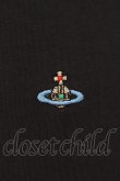 画像2: ヴィヴィアンウエストウッド 中古 / カラーオーブ刺繍カットソー M ネイビー  O-24-09-08-012-to-YM-OS (2)