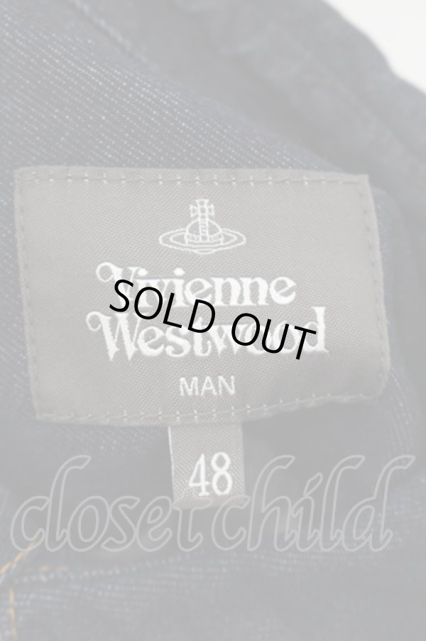 画像5: ヴィヴィアンウエストウッド MAN 中古 / LARS デニムシャツ 48 インディゴ  O-24-09-15-004-bl-IG-OS (5)