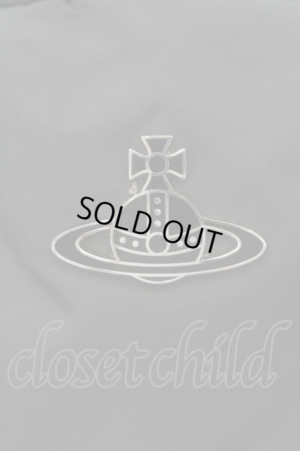 画像2: ヴィヴィアンウエストウッド 中古 / エナメルORBバックパック リュック  グレー  O-24-09-15-046-ba-IG-ZY (2)