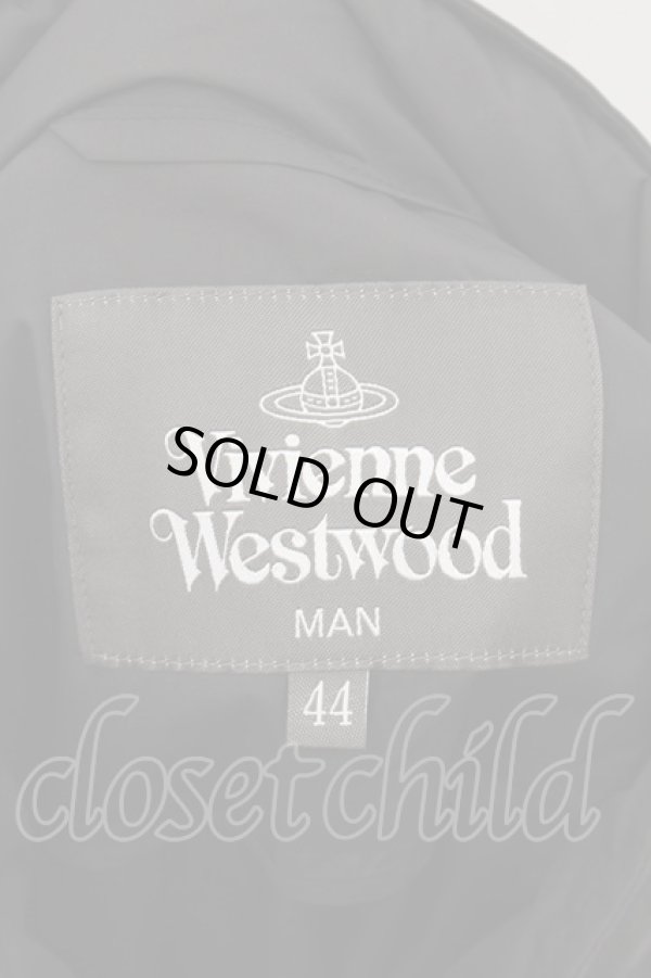 画像5: ヴィヴィアンウエストウッド MAN 中古 / ORB STARS バラクーダウインドブレーカー 46 ブラック  O-24-09-15-005-jc-IG-OS (5)