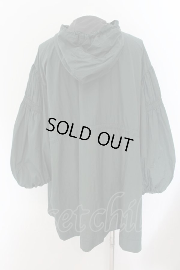 画像3: ヴィヴィアンウエストウッド 中古 / リサイクルナイロンタフタギャザードウインドブレーカー 00 グリーン  O-24-09-15-009-jc-IG-ZY (3)