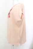 画像2: ヴィヴィアンウエストウッド 中古 / 2014FNO限定 MORAL OUTRAGEスクエアTシャツ UNISEX ピンク  O-24-09-22-020-to-IG-OS (2)
