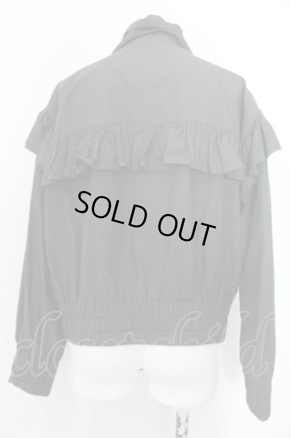 画像3: ヴィヴィアンウエストウッド 中古 / タイプライタークロス フリルジャケット(W巾) 00 グリーン  O-24-09-22-003-jc-IG-OS (3)