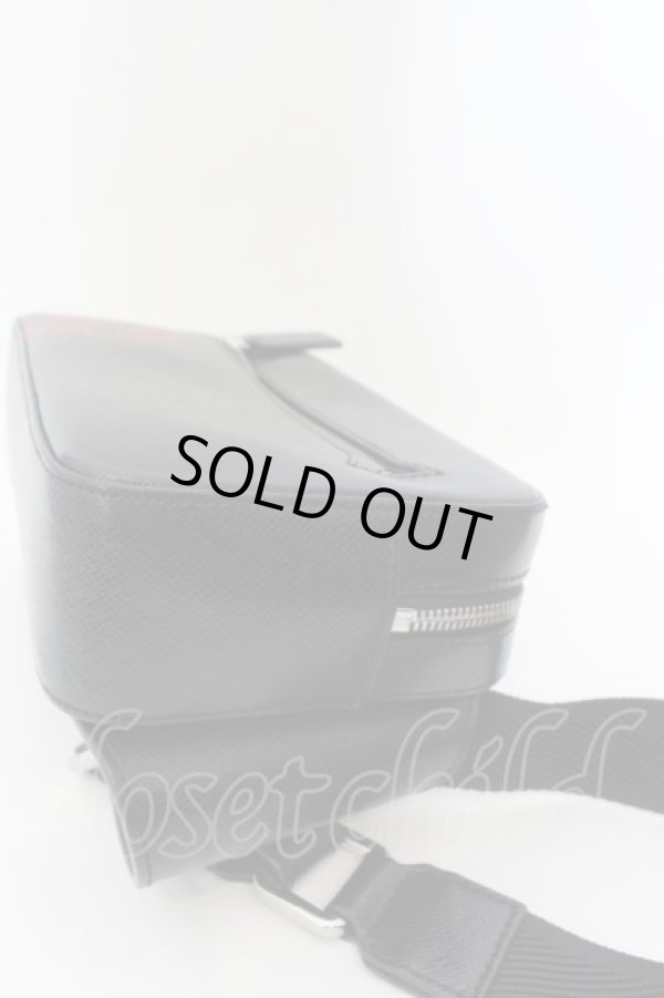 画像3: ヴィヴィアンウエストウッド MAN 中古 / KENT バムバッグ  ブラック×レッド  O-24-09-22-041-ba-IG-OS (3)