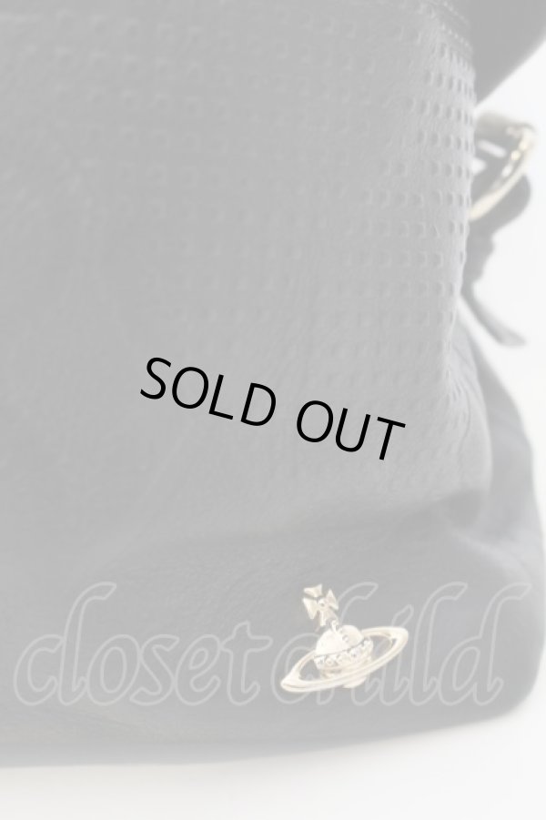 画像2: ヴィヴィアンウエストウッド 中古 / HOGARTHハンドバッグ  ブラック  O-24-09-22-043-ba-IG-OS (2)