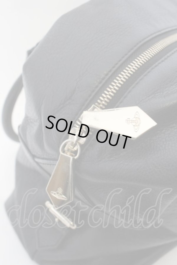 画像7: ヴィヴィアンウエストウッド 中古 / HOGARTHハンドバッグ  ブラック  O-24-09-22-043-ba-IG-OS (7)