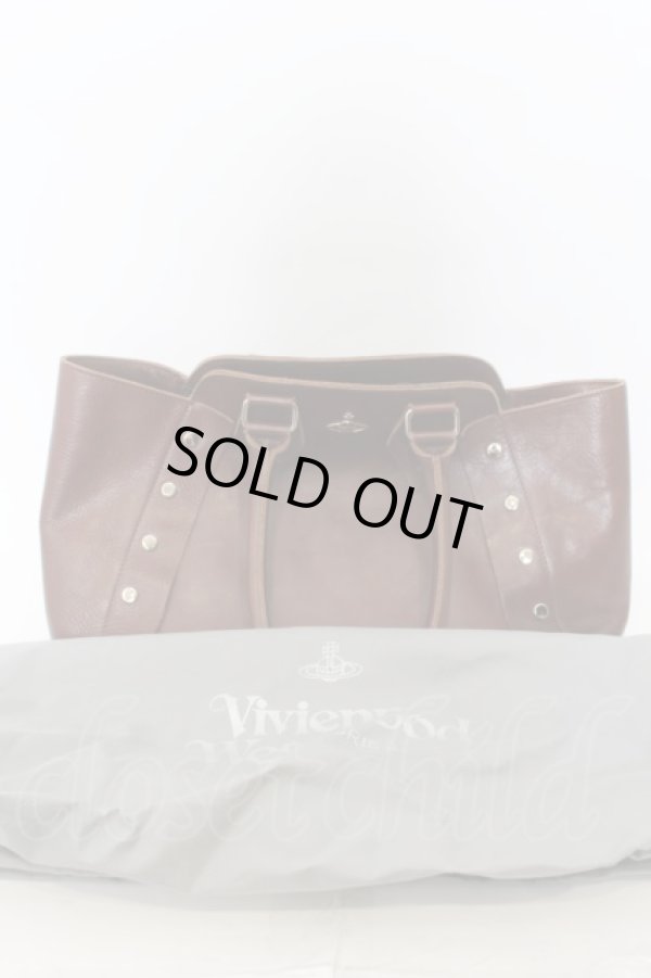 画像8: ヴィヴィアンウエストウッド 中古 / ヌーロックトートバッグ  ブラウン  O-24-09-22-044-ba-IG-ZH (8)