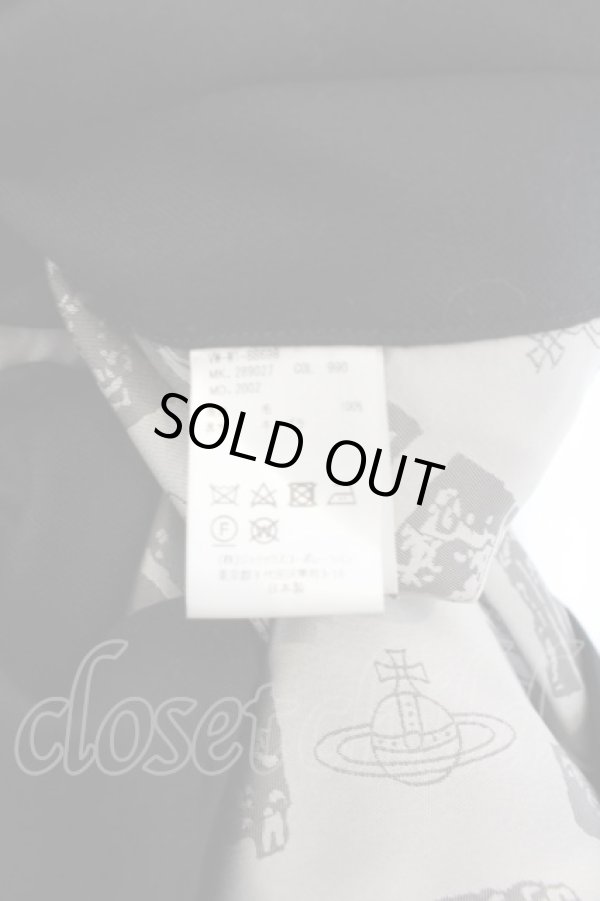 画像6: ヴィヴィアンウエストウッド MAN 中古 / エスニックショートケープ 44 ブラック  O-24-09-22-001-jc-YM-OS (6)