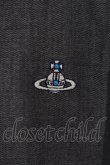 画像2: ヴィヴィアンウエストウッド MAN 中古 / 単色オーブ刺繍半袖ワイドシャツ 50 グレー  O-24-10-13-003-bl-YM-OS (2)