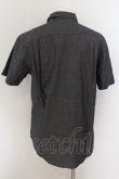 画像3: ヴィヴィアンウエストウッド MAN 中古 / 単色オーブ刺繍半袖ワイドシャツ 50 グレー  O-24-10-13-003-bl-YM-OS (3)