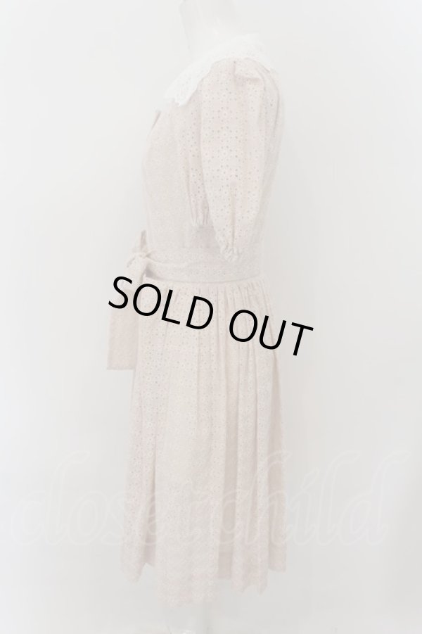 画像3: ヴィヴィアンウエストウッド 中古 / エンブロイダリーレースドレス  ピンク  O-24-10-13-033-op-IG-OS (3)