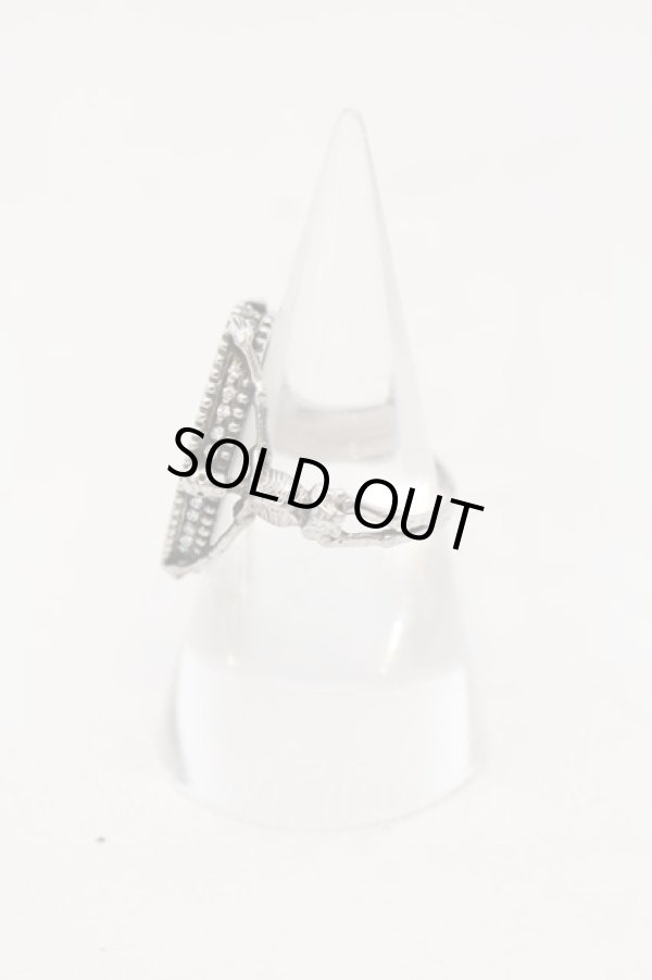 画像2: ヴィヴィアンウエストウッド 中古 / Skelton リング L(18(裏抜キノ為19) シルバー  O-24-10-13-072-rg-YM-OS (2)