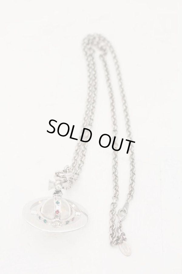 画像4: ヴィヴィアンウエストウッド 中古 / 旧small orb pendant  シルバー  O-24-10-13-073-nl-YM-OS (4)