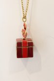 画像3: ヴィヴィアンウエストウッド 中古 / PRESENT LOCKET ペンダント  レッド×ゴールド  O-24-10-13-077-nl-IG-OS (3)