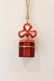 画像4: ヴィヴィアンウエストウッド 中古 / PRESENT LOCKET ペンダント  レッド×ゴールド  O-24-10-13-077-nl-IG-OS (4)