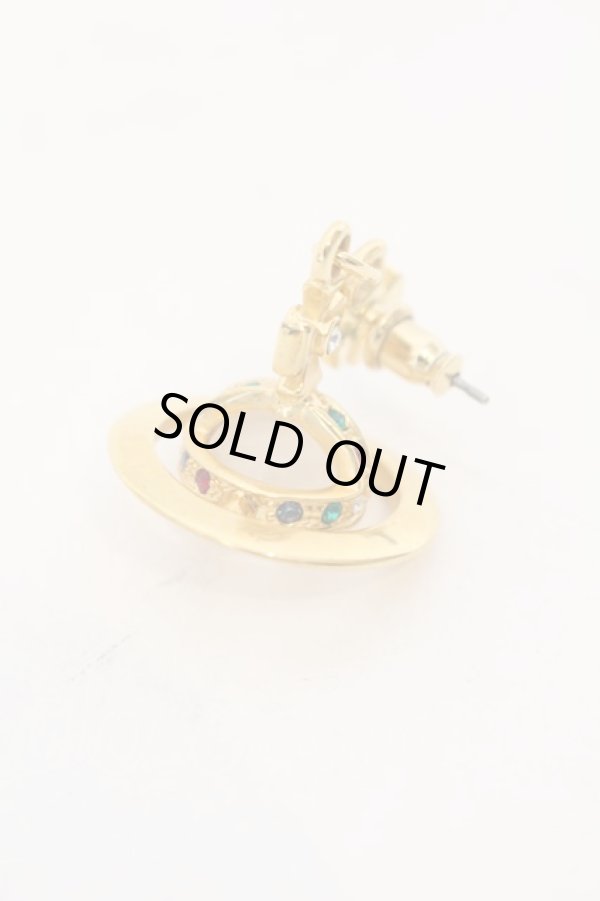 画像3: ヴィヴィアンウエストウッド 中古 / タイニーオーブピアス  ゴールド  O-24-10-13-079-er-YM-OS (3)