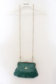 画像2: ヴィヴィアンウエストウッド 中古 / FRAME PURSEチェーンショルダーバッグ  グリーン  O-24-10-13-089-ba-YM-OS (2)