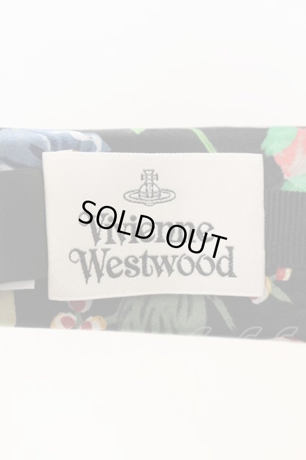 画像3: ヴィヴィアンウエストウッド 中古 / FOLK FLOWER ヘアバンド  ブラック  O-24-10-13-095-gd-YM-OS (3)