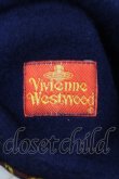 画像4: ヴィヴィアンウエストウッド 中古 / CHOICE 泊ベレー帽  ブルー  O-24-10-13-096-ha-YM-ZY (4)