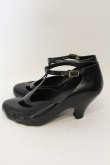 画像3: ヴィヴィアンウエストウッド×Melissa / メリージェーンシューズ 24cm ブラック  O-24-10-13-125-sh-YM-ZH (3)