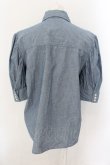 画像4: ANGLOMANIA 中古 / デニムラブシャツ 40 ブルー系  O-24-12-15-002-bl-OD-OS (4)