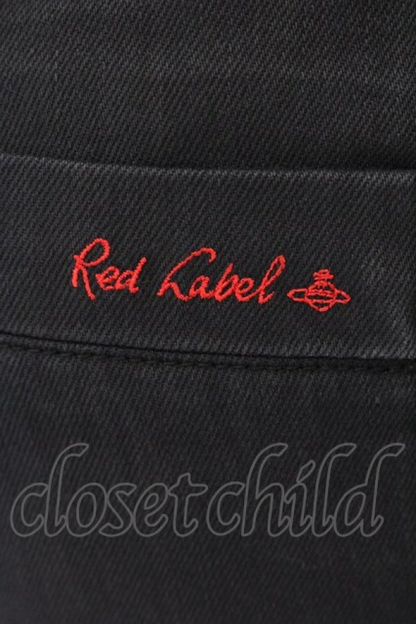 画像3: ヴィヴィアンウエストウッド 中古 / コットンストレッチスキニーデニムパンツ 1 ブラック  O-24-12-15-044-pa-YM-ZH (3)