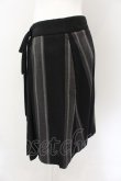 画像2: ヴィヴィアンウエストウッド 中古 / レジメンタックキュロットパンツ 2 グレーｘブラック  O-24-12-15-045-pa-YM-OS (2)