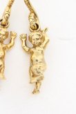 画像2: ヴィヴィアンウエストウッド 中古 / ANGLO SATYR ドロップピアス  ゴールド  O-24-12-15-055-er-IG-OS (2)